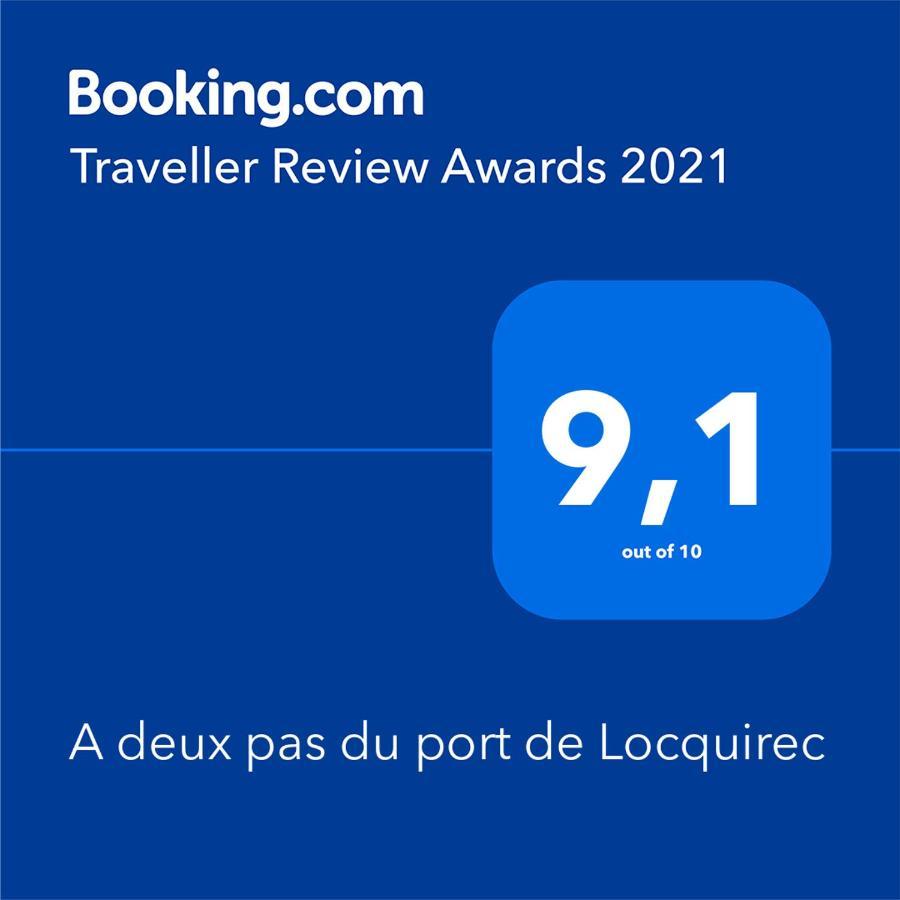A Deux Pas Du Port De Locquirec Lägenhet Exteriör bild